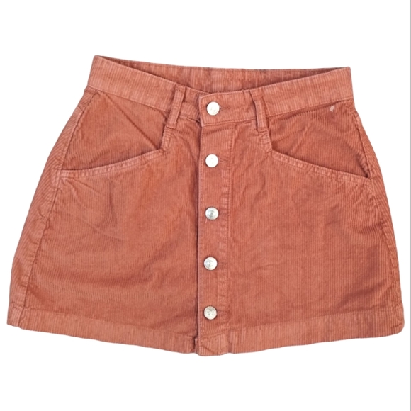 Free People Ray High Rise Corduroy Mini Skirt - Picture 4 of 10
